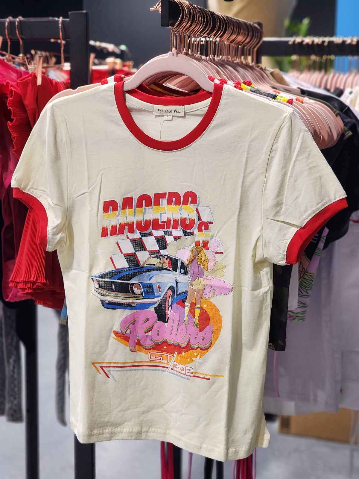 Raceway graphic tee