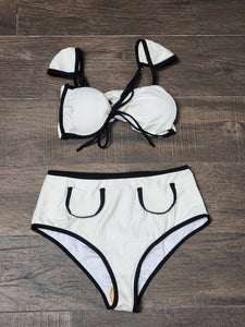 Manolo high waist bikini  set