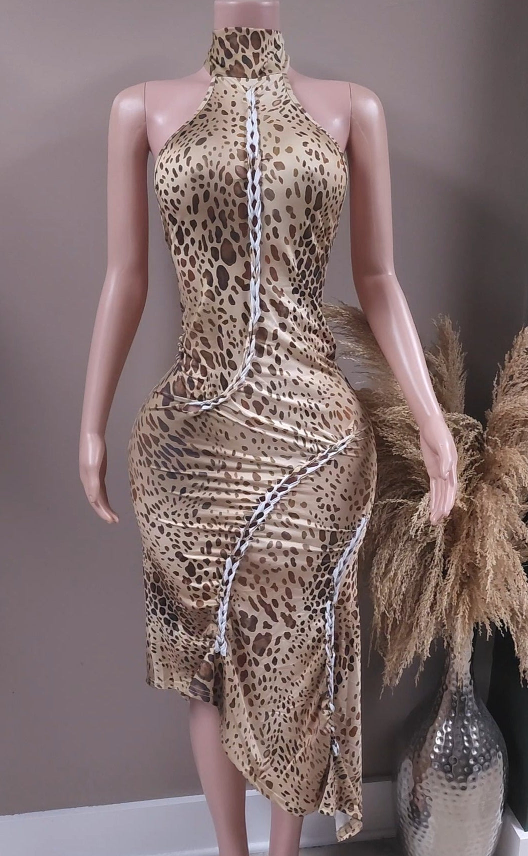 Jungle Nights maxi dress