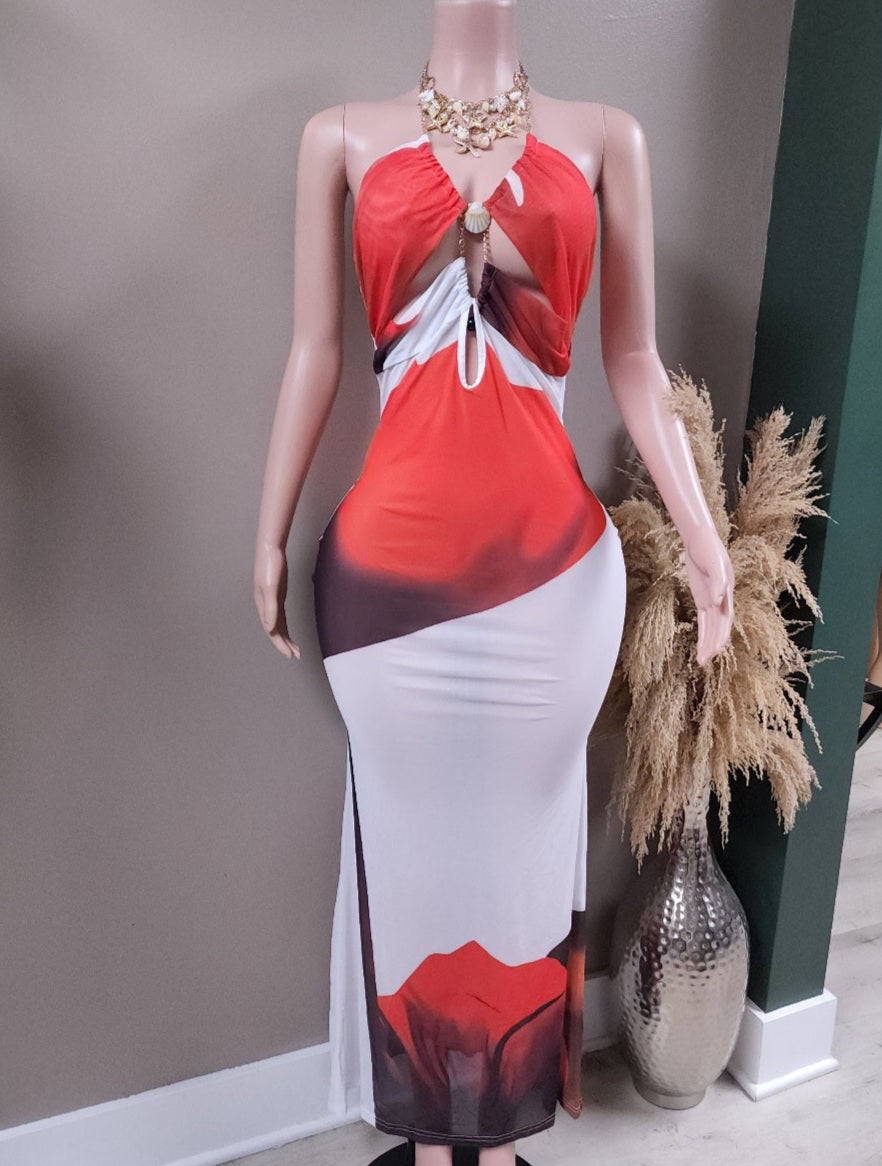Cherry on Top maxi dress