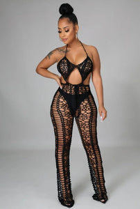 St. Maarten crochet jumpsuit