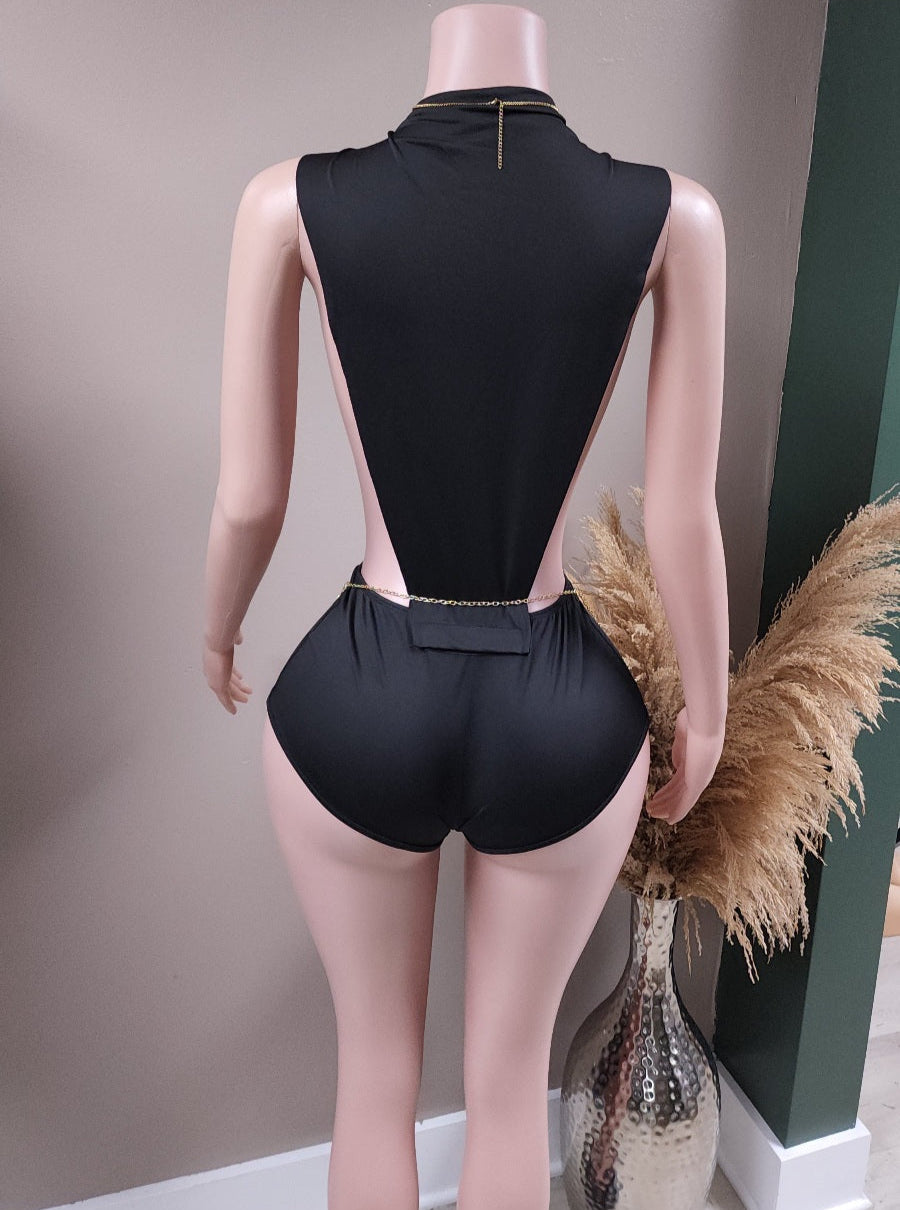 Young Baddie high neck romper