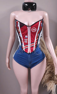 Honey Trap denim shorts