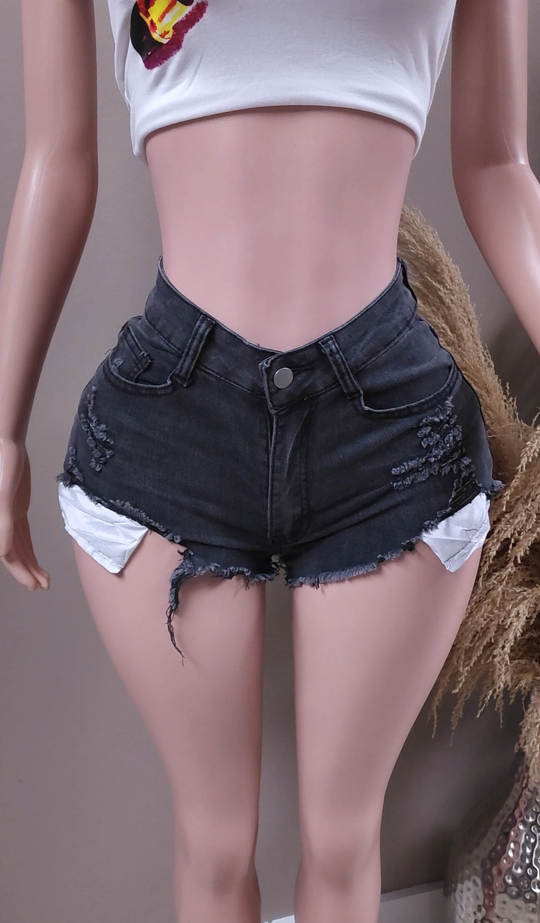 Its Whatever cutoff shorts