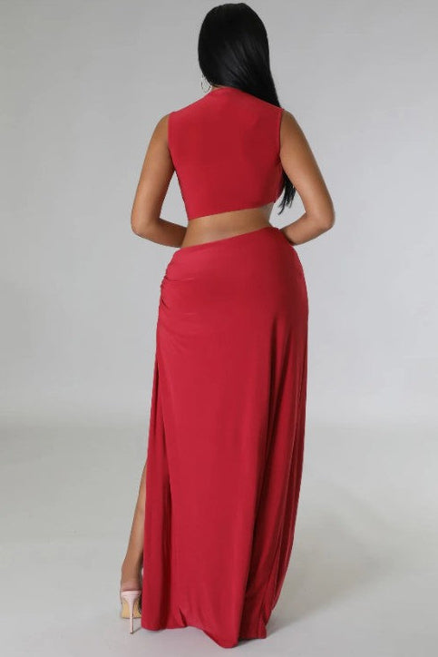 Red Carpet maxi dress
