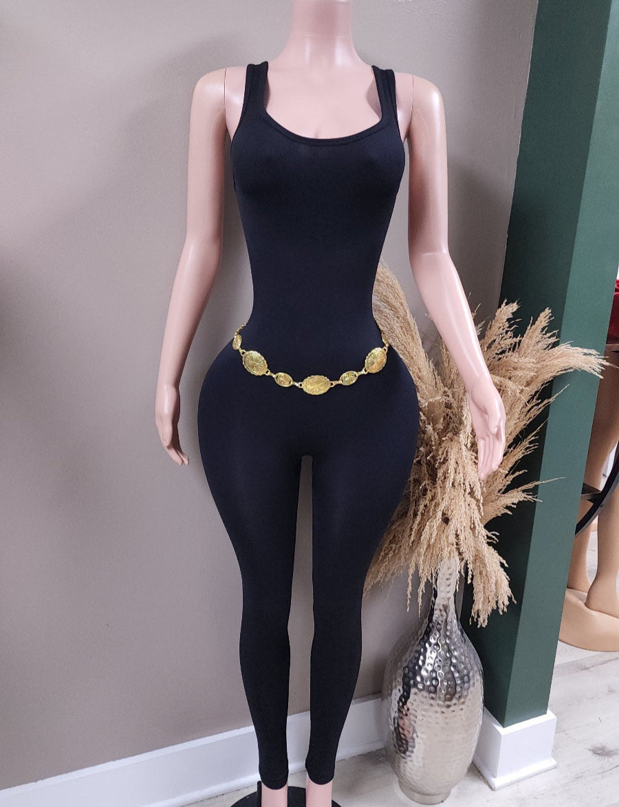 Nellie ribbed catsuit