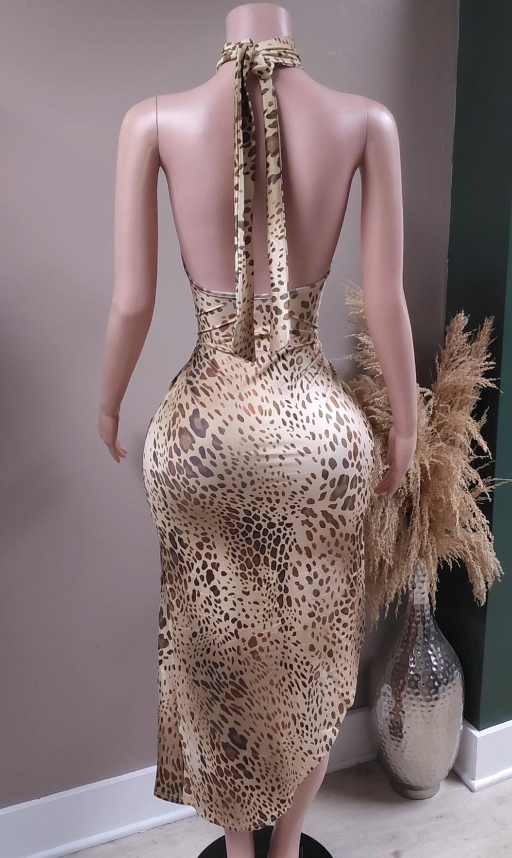 Jungle Nights maxi dress