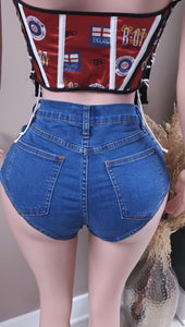 Honey Trap denim shorts