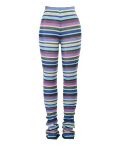 Tippy multicolor knit leggings